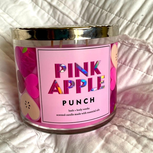 Bath & Body Works Accents New Pink Apple Punch Bath Body Works 3